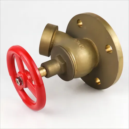 Oblique Flanged Hydrant Valve