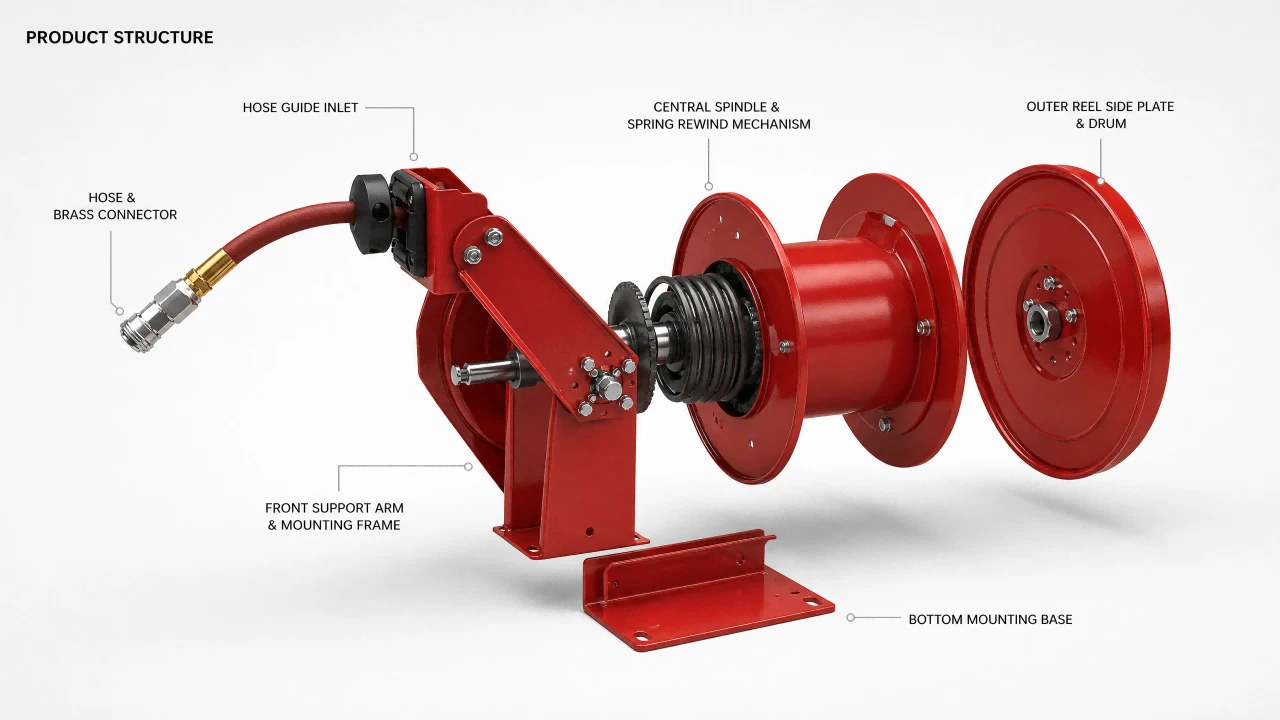 industrial air hose reel industrial air hose reel